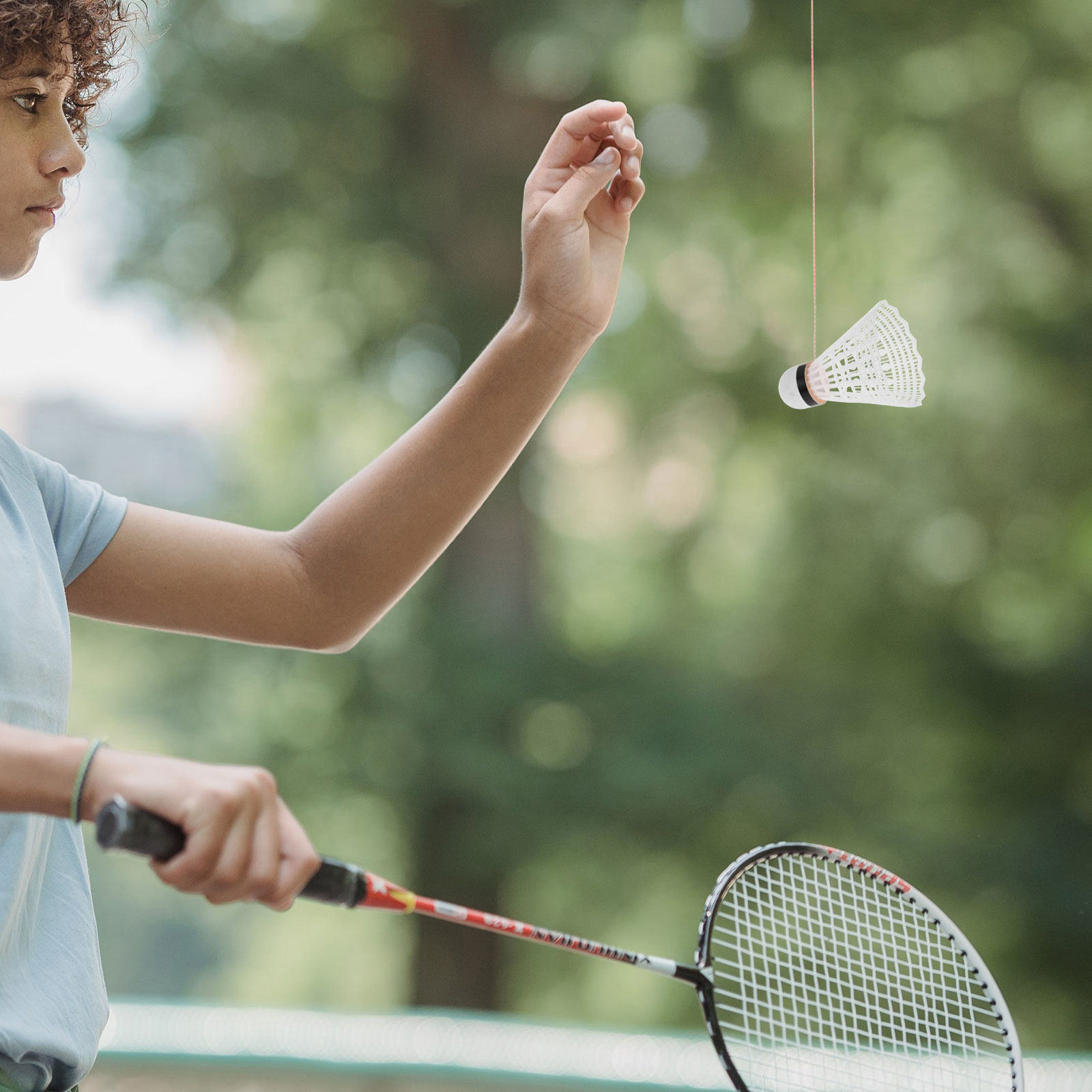 Badminton Nylon Shuttlecock - 12Pcs 나일론 배드민턴 셔틀콕 야외 버디