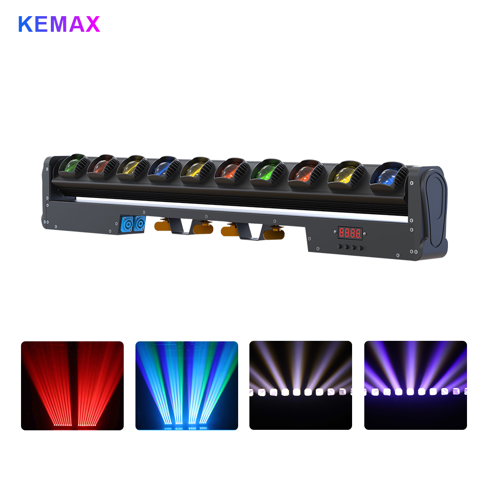 Head Racket Boom - 10X40W 월워셔 조명 DMX512 LED 빔