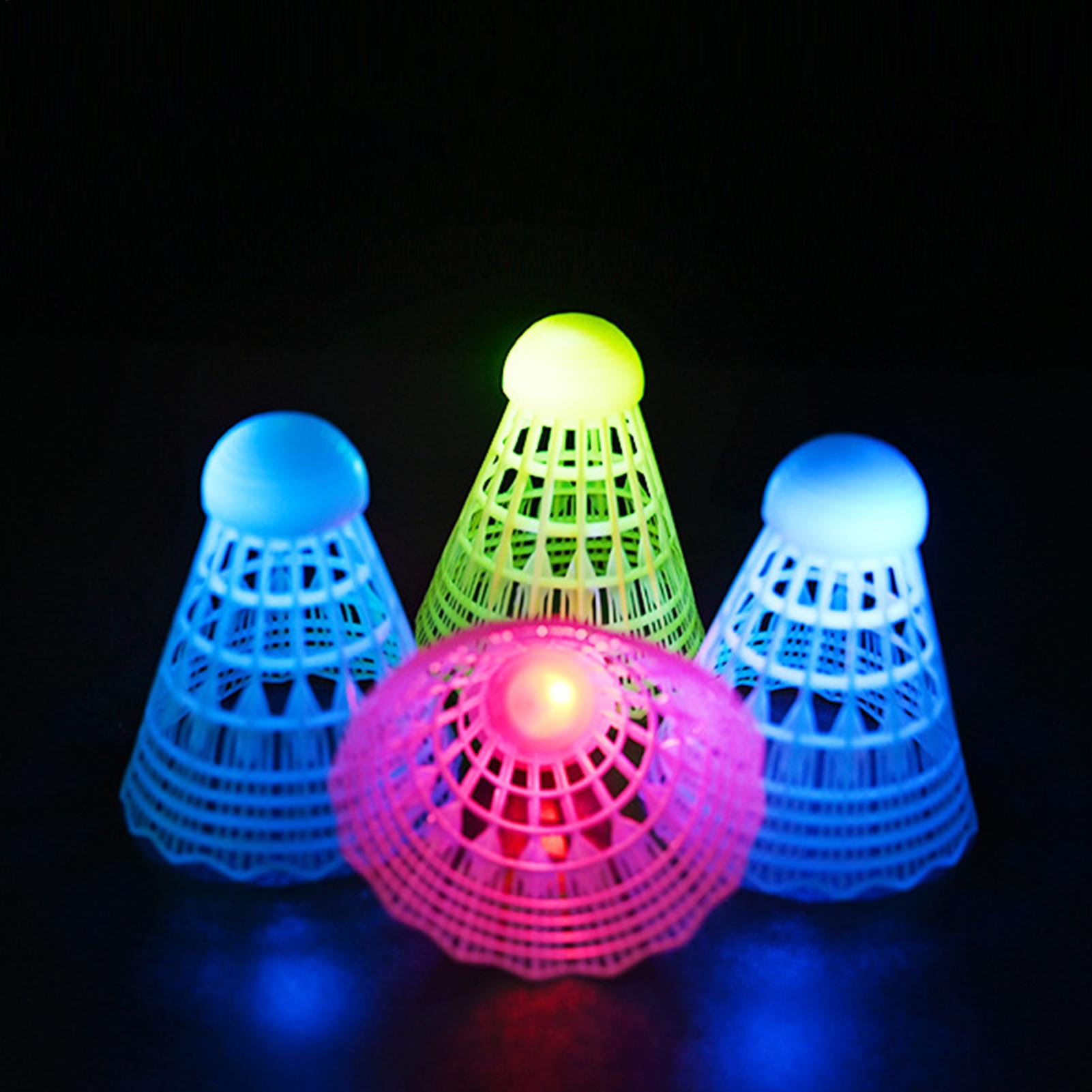 Badminton Nylon Shuttlecock - 3Pcs LED 배드민턴 공 빛나는 조명