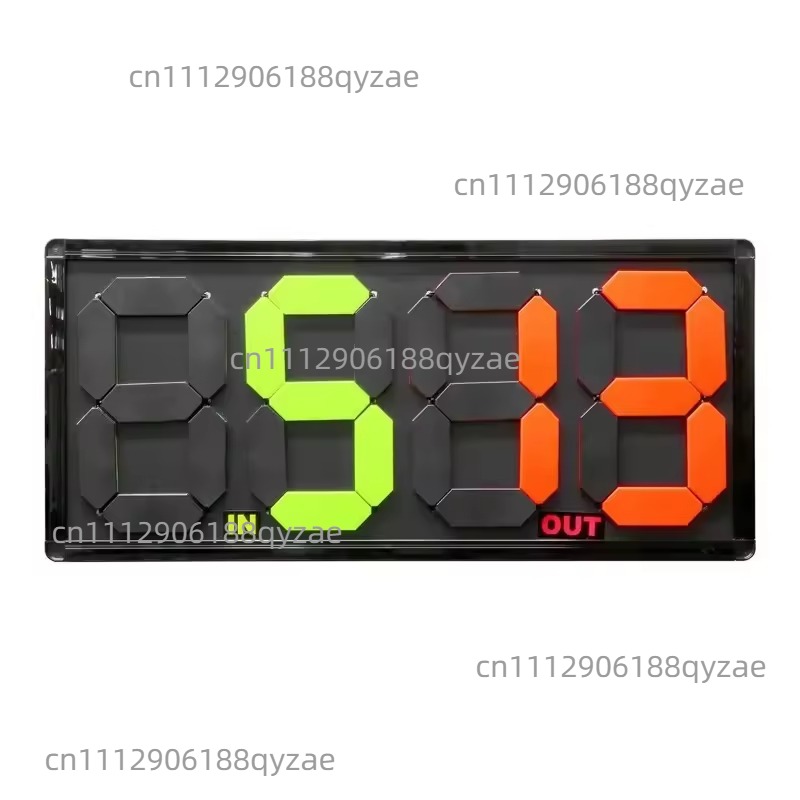 Scoreboard Digital - 축구 교체판매기 양면 디스플레이 수동 축구