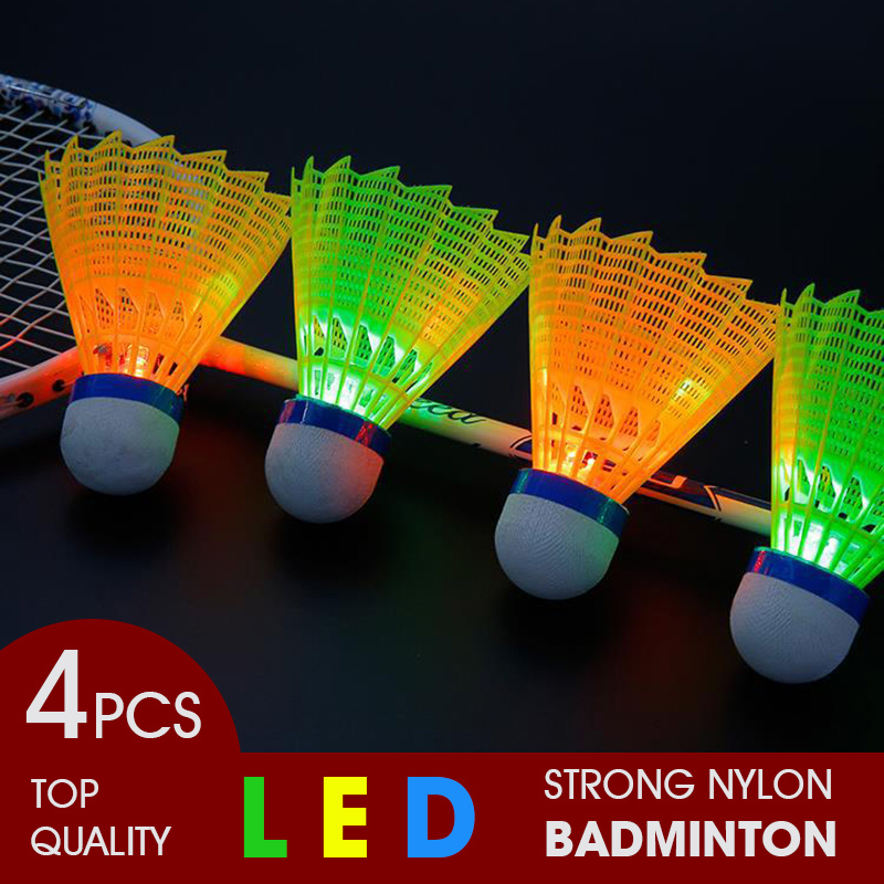 Badminton Nylon Shuttlecock - WELKIN 강력한 나일론 배드민턴 셔틀콕, 어두운