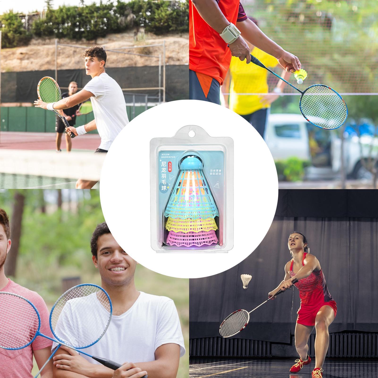 LED 배드민턴 3피스 야광 LED 배드민턴 셔틀콕 나 - Badminton Nylon Shuttlecock 리뷰 및 가격