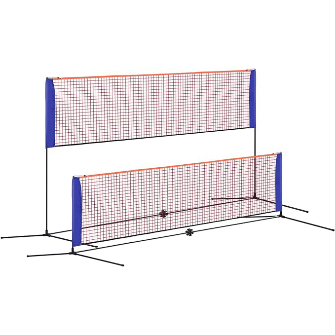 휴대용 배드민턴 네트 소형 4.1M 폭 테니스 네트 높 - Badminton Netting 리뷰 및 가격