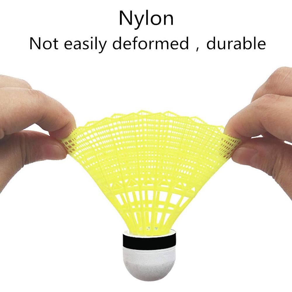 새로운 플라스틱 배드민턴 셔틀콕 내구성 있는 스포츠 나 - Badminton Nylon Shuttlecock 리뷰 및 가격