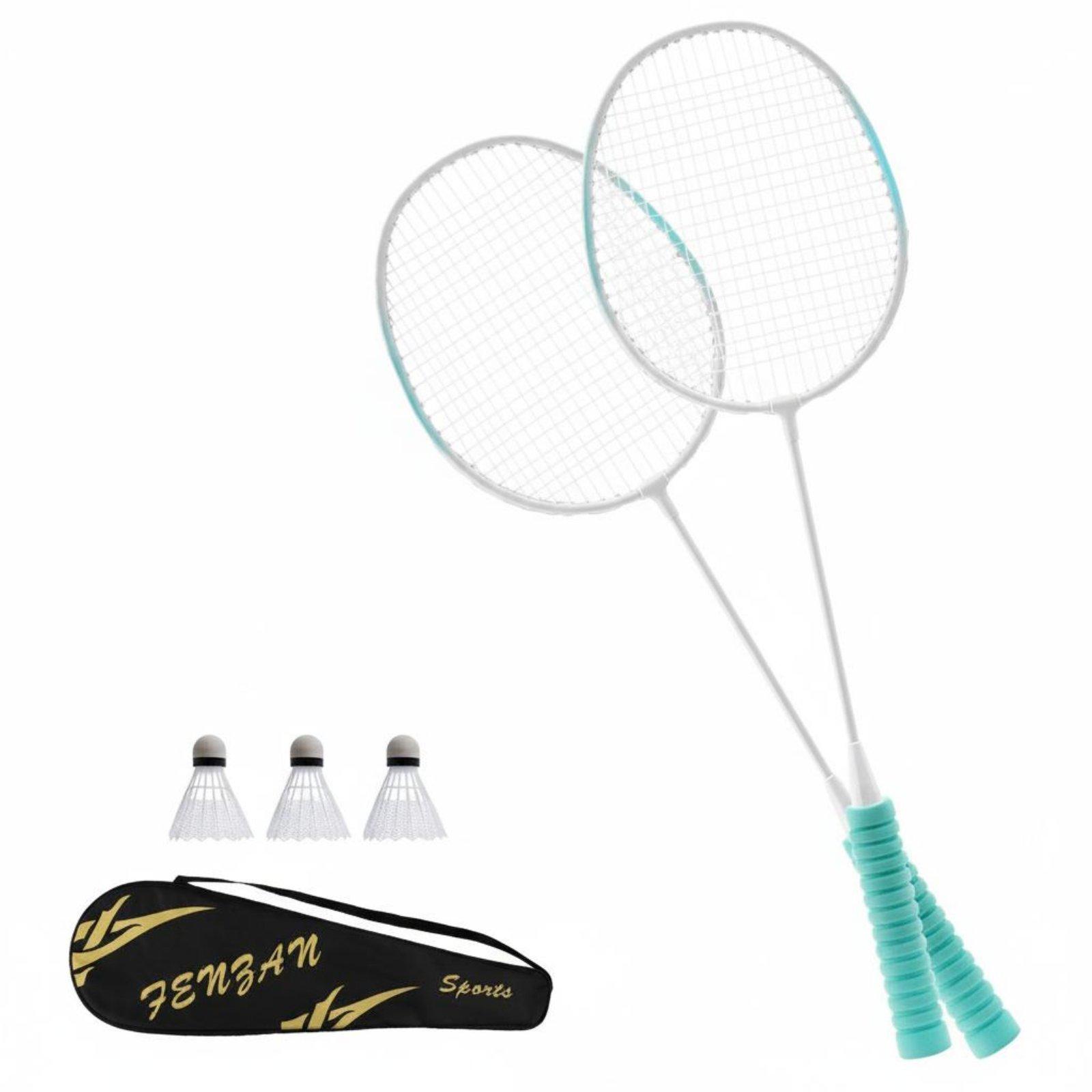 초보자용 배드민턴 라켓 키트 (라켓 2개, 셔틀콕 3개 - Badminton Nylon Shuttlecock 리뷰 및 가격