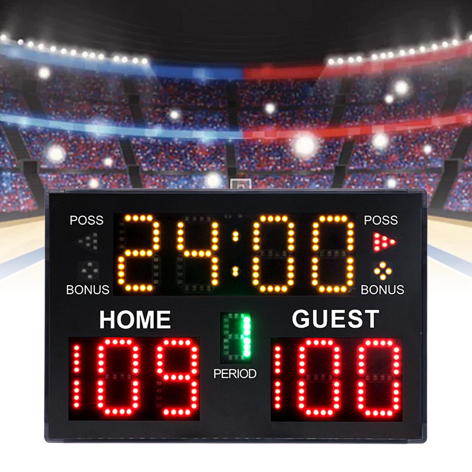 디지털 농구 스코어보드 LED 경량 농구 전자 스코어보 - Scoreboard Digital 리뷰 및 가격