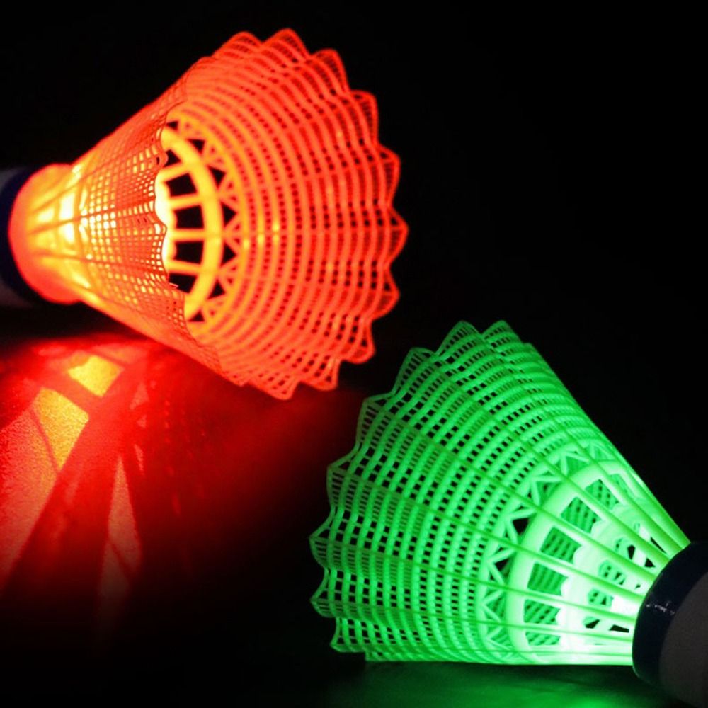 라이트업 LED 배드민턴 발광 조명 공 야광 배드민턴  - Badminton Nylon Shuttlecock 리뷰 및 가격