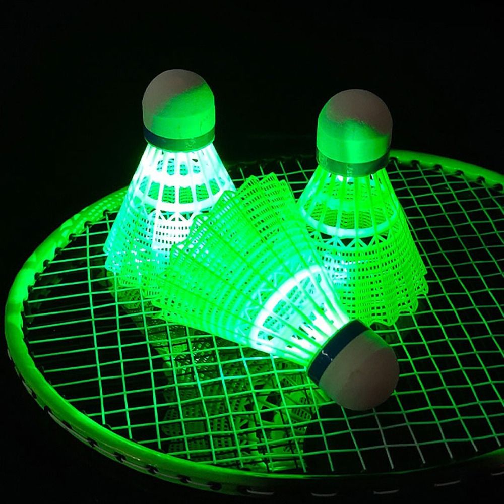라이트업 LED 배드민턴 발광 조명 공 야광 배드민턴  - Badminton Nylon Shuttlecock 리뷰 및 가격